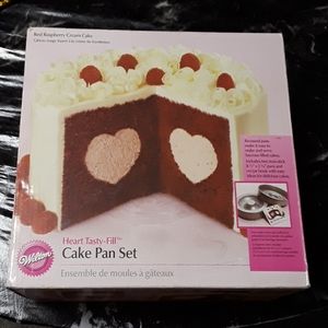 Heart Tasty-Fill Cake Pan Set